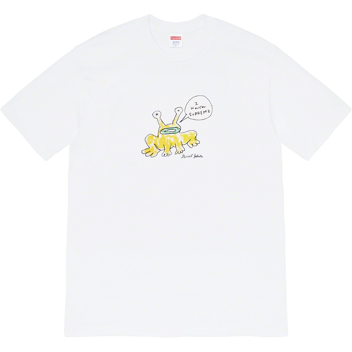 Daniel Johnston Frog Tee view 3